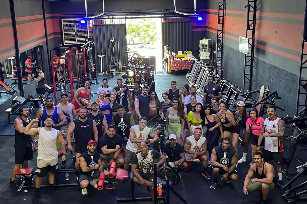 Confraternização do Team Canidia na academia